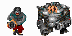 Commando And Mancubus